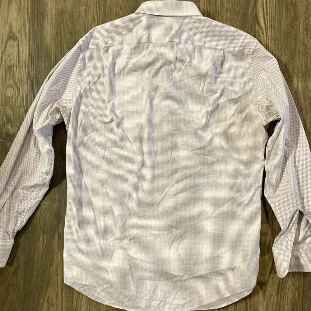 J Crew‎ Flex Wrinkle Free Slim Fit Button Down Shirt 16-16.5 (Large)